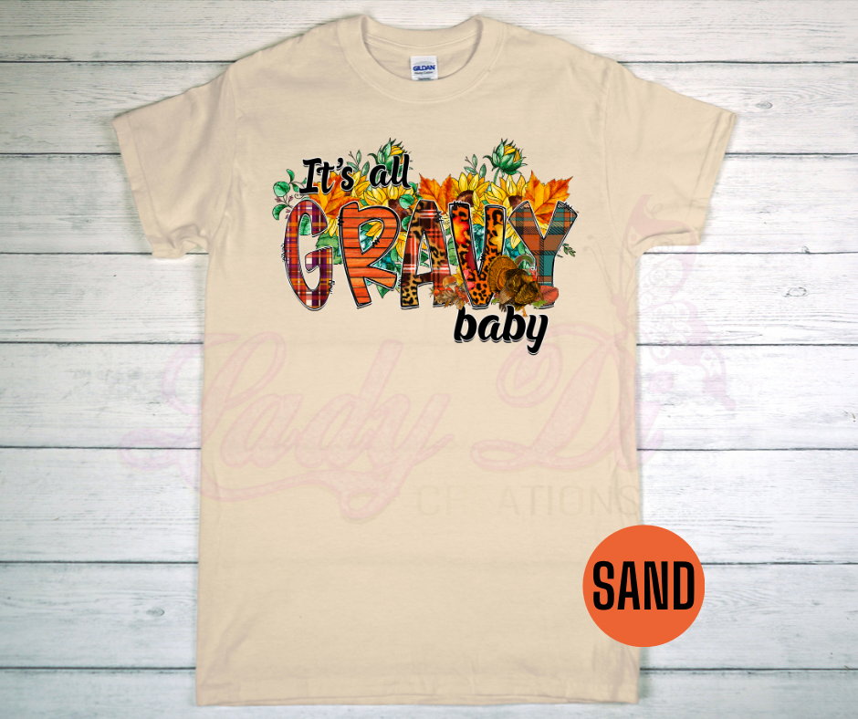 It’s All Gravy Baby Fall Shirt