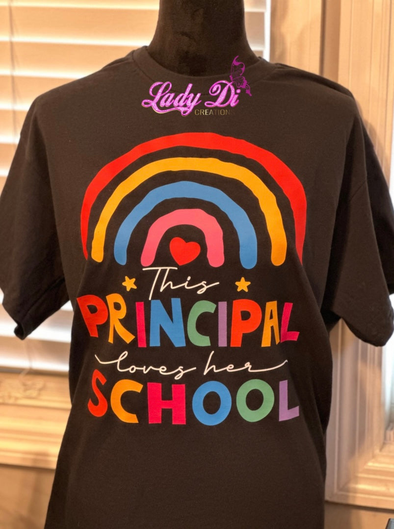 This Principal Loves Her School Shirt